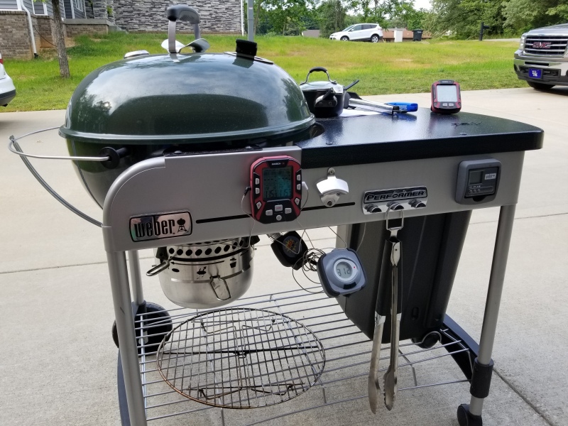 Installing an iGrill 3 on an old Weber Genesis Silver C : r/grilling