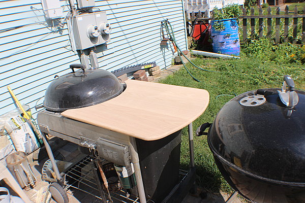 New Homemade Weber Performer Table Pitmaster Club