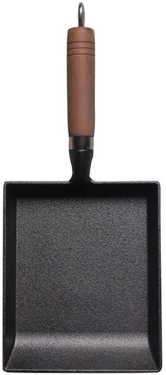 Summit Japanese Omelette Pan Rectangular Cast Iron Tamagoyaki Pan