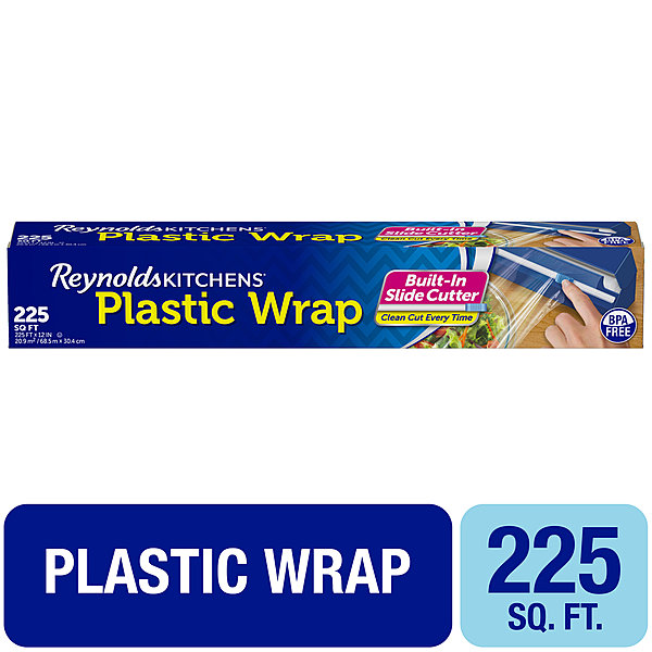 Two 2 Plastic Wrap 12 Slide Cutters Stretch Cling Film Cutter Kitchen Food  USA for sale online