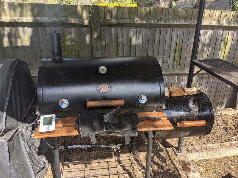 Char Griller Offset Barrel Smoker Modifications - Pitmaster Club