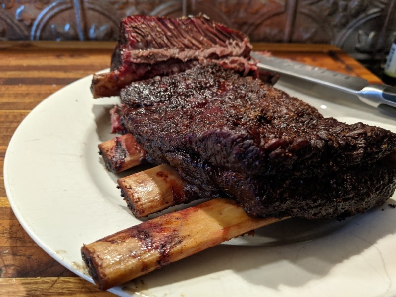 Aaron franklin shop beef ribs