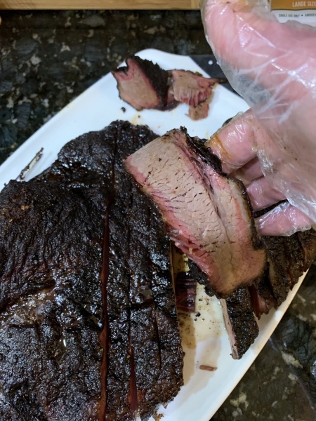 Recteq Grill Owners Of America  Brisket hit 197 and I checked