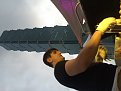 BBQ in Taipei, Taiwan right next to the second tallest building in the world!