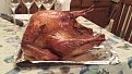 Christmas turkey yesterday from the indoor kitchen.