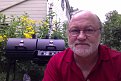 There's a slab of Last Meal Ribs in the grill behind me!